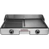 Am billigsten ✨ GASTROBACK, Artikel-Nr 42524 Design Tischgrill Plancha & BBQ, 1300 cm² Grillfläche, Getrennt Regelbare Profi-Grill-Wendeplatten, 2.000 Watt, 2000, Aluminium-Druckguss, Schwarz, Silber 👏 -Gastroback Verkaufsladen unnamed file 117