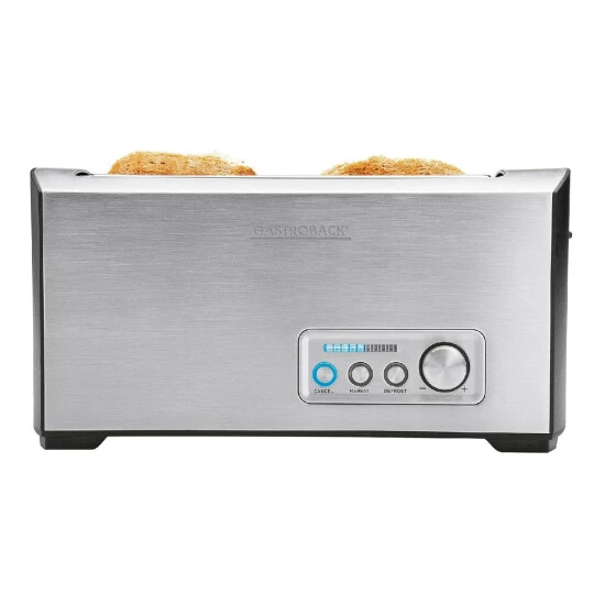 Rabatt 🌟 GASTROBACK Toaster "Design Pro 4S" Silberfarben, 1500 Watt ❤️ 3 Rabatt 🌟 GASTROBACK Toaster "Design Pro 4S" Silberfarben, 1500 Watt ❤️