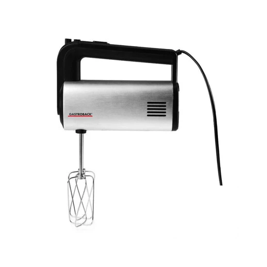 Großhandel ❤️ Gastroback Design Handmixer Pro, 0,8 L, Schwarz, Silber, Schlagen, Mischung, Kotelett, Schneiden, Mixen, 1,45 M, Duralumin, 500 W 🥰 3 Großhandel ❤️ Gastroback Design Handmixer Pro, 0,8 L, Schwarz, Silber, Schlagen, Mischung, Kotelett, Schneiden, Mixen, 1,45 M, Duralumin, 500 W 🥰