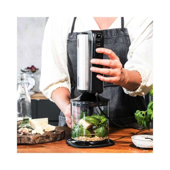 Großhandel ❤️ Gastroback Design Handmixer Pro, 0,8 L, Schwarz, Silber, Schlagen, Mischung, Kotelett, Schneiden, Mixen, 1,45 M, Duralumin, 500 W 🥰 6 Großhandel ❤️ Gastroback Design Handmixer Pro, 0,8 L, Schwarz, Silber, Schlagen, Mischung, Kotelett, Schneiden, Mixen, 1,45 M, Duralumin, 500 W 🥰 – Bild 4