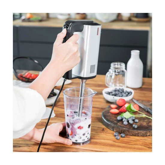 Großhandel ❤️ Gastroback Design Handmixer Pro, 0,8 L, Schwarz, Silber, Schlagen, Mischung, Kotelett, Schneiden, Mixen, 1,45 M, Duralumin, 500 W 🥰 8 Großhandel ❤️ Gastroback Design Handmixer Pro, 0,8 L, Schwarz, Silber, Schlagen, Mischung, Kotelett, Schneiden, Mixen, 1,45 M, Duralumin, 500 W 🥰 – Bild 6