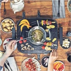Besorgen 🎉 Gastroback Family & Friends Raclette/Fondue Set Schwarz Antihaftbeschichtet ✔️ -Gastroback Verkaufsladen unnamed file 283