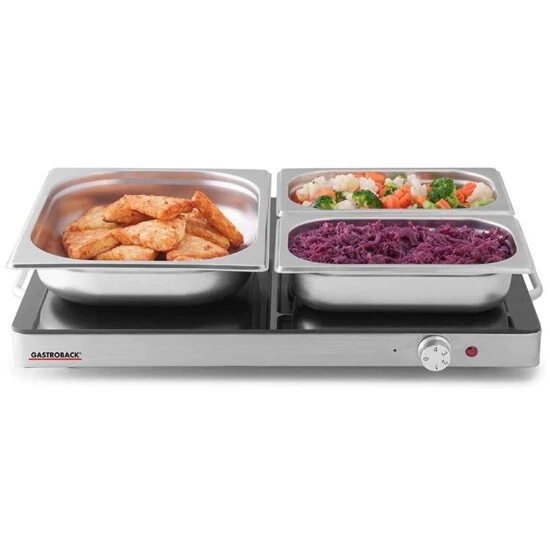 Billig 🔥 Gastroback 42491 Design Warmhalteplatte Edelstahl-Schwarz Stufenlos Einstellbar ❤️ 7 Billig 🔥 Gastroback 42491 Design Warmhalteplatte Edelstahl-Schwarz Stufenlos Einstellbar ❤️ – Bild 5