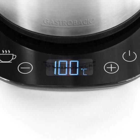 Großhandel 🔥 Gastroback 42426 - 1,7 L - 2200 W - Edelstahl - Edelstahl - Regelbare Temperatur - Wasserstandsanzeige ✔️ 5 Großhandel 🔥 Gastroback 42426 - 1,7 L - 2200 W - Edelstahl - Edelstahl - Regelbare Temperatur - Wasserstandsanzeige ✔️ – Bild 3