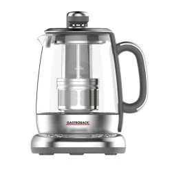 Top 10 ⭐ Gastroback Design Advanced Plus, 1,5 L, 2000 W, Edelstahl, Glas, Edelstahl, Regelbare Temperatur, Wasserstandsanzeige 👏