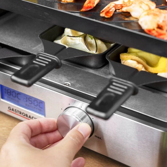 Brandneu 🌟 Gastroback 2 In 1 Design Raclette Fondue 42562 Advanced Plus 🥰 7 Brandneu 🌟 Gastroback 2 In 1 Design Raclette Fondue 42562 Advanced Plus 🥰 – Bild 5