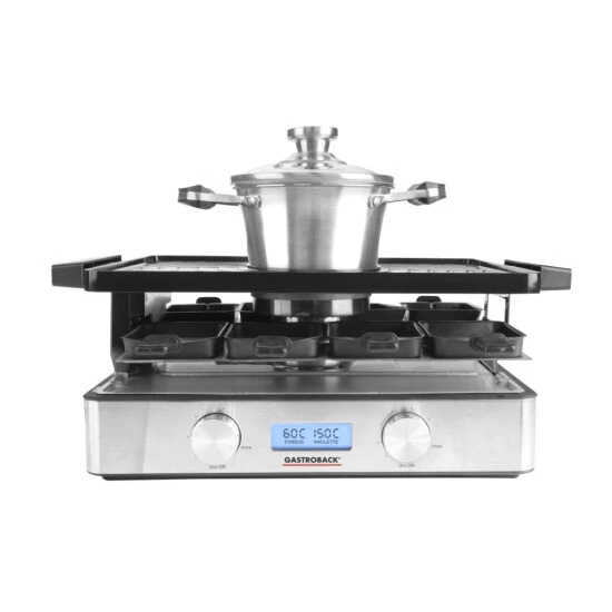 Brandneu 🌟 Gastroback 2 In 1 Design Raclette Fondue 42562 Advanced Plus 🥰 12 Brandneu 🌟 Gastroback 2 In 1 Design Raclette Fondue 42562 Advanced Plus 🥰 – Bild 10