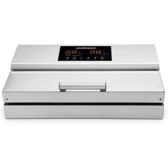 Großhandel 👏 GASTROBACK 46017 Design Vakuumierer Advanced Professional Plus, Leistungsstarke Vakuumpumpe (20 L/min, 0.9 Bar) Herausnehmbare Vakuumkammer, 290 Watt, Edelstahl, Silber 😀 13 Großhandel 👏 GASTROBACK 46017 Design Vakuumierer Advanced Professional Plus, Leistungsstarke Vakuumpumpe (20 L/min, 0.9 Bar) Herausnehmbare Vakuumkammer, 290 Watt, Edelstahl, Silber 😀 – Bild 11